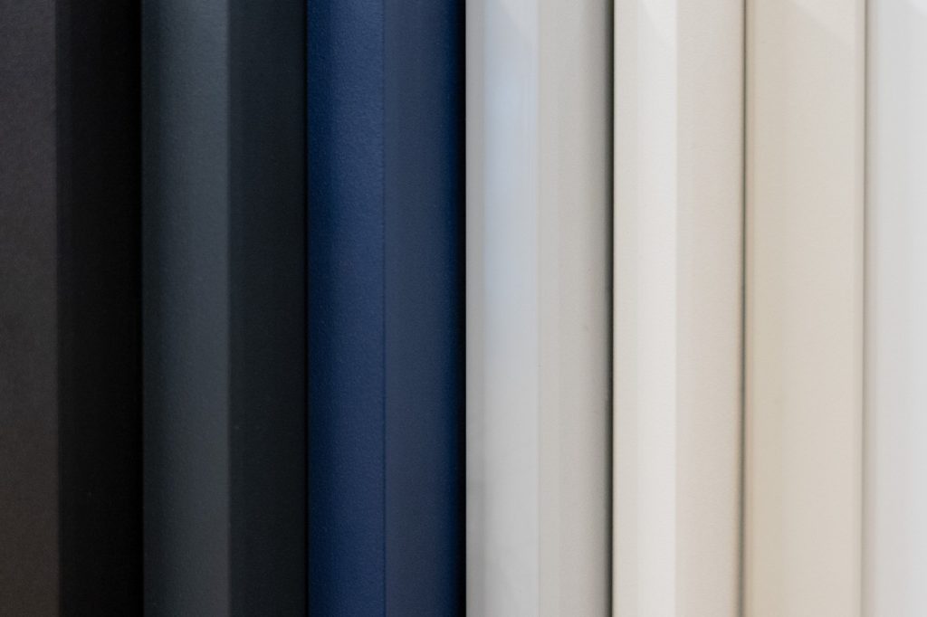 Gamma colori alluminio verniciato